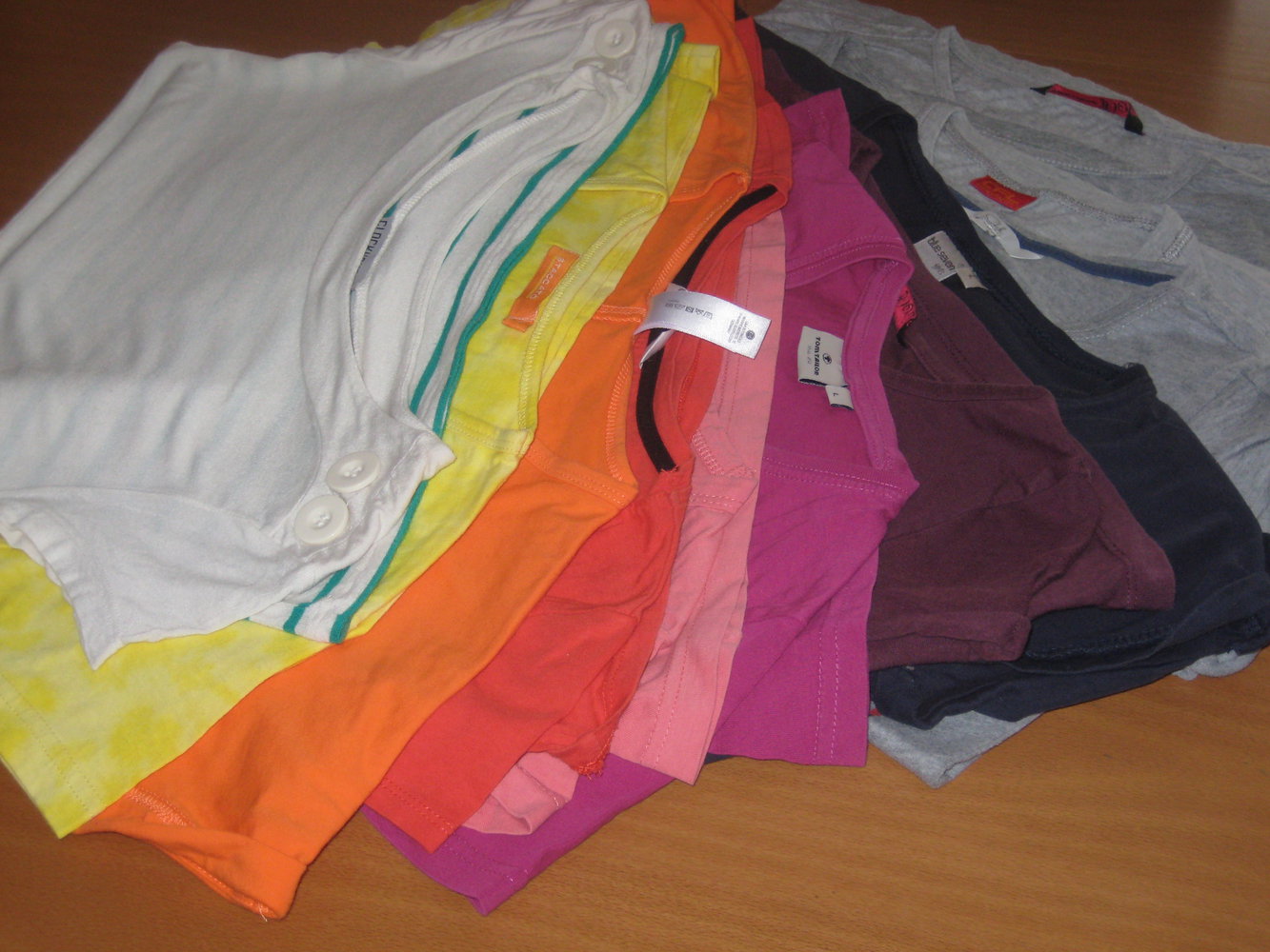 Long-T-Shirt, bedruckt + Glitzer-Look, #Größe 158 # here+there