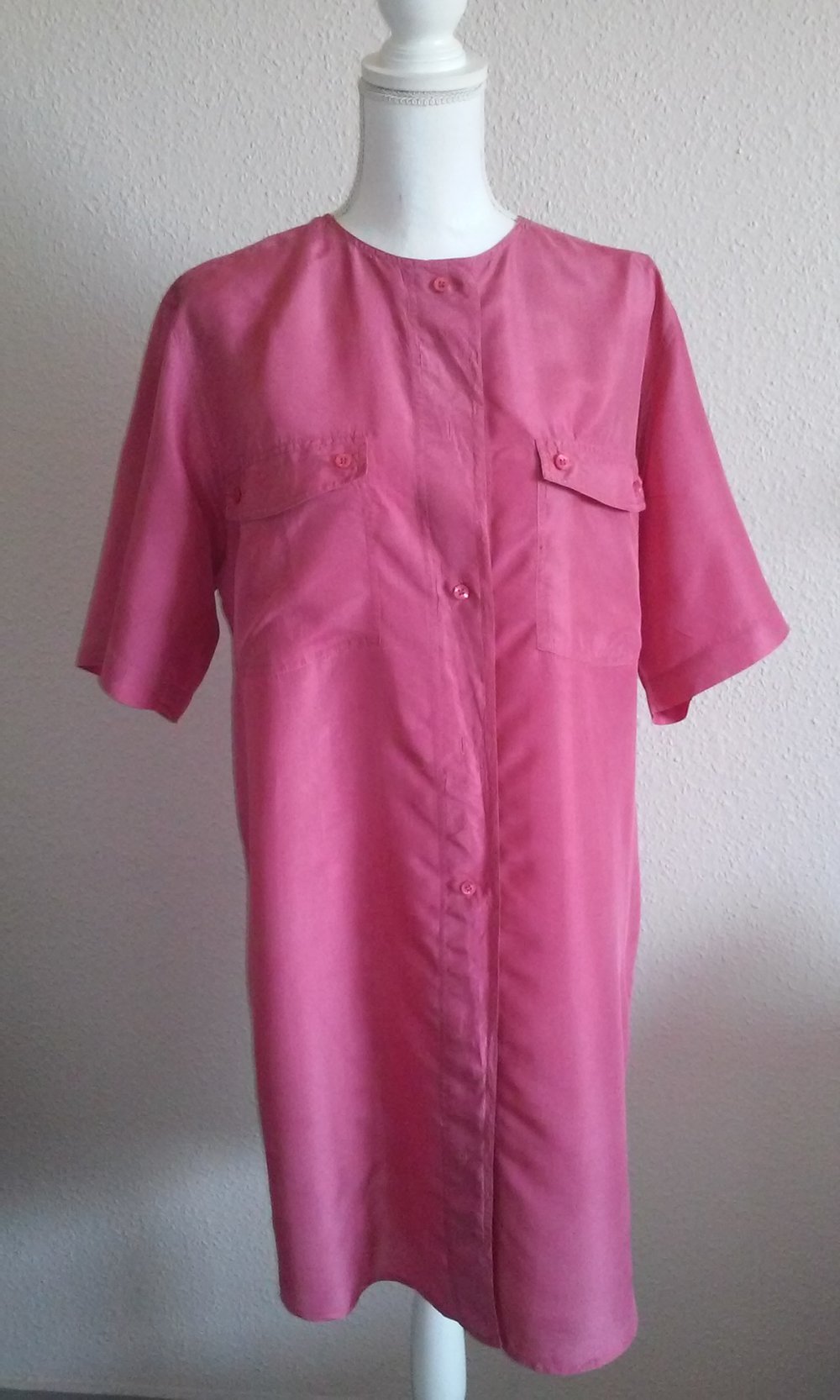 Longbluse Seidenbluse Bluse/Mantel Cardigan Sommerbluse Gr.36/38