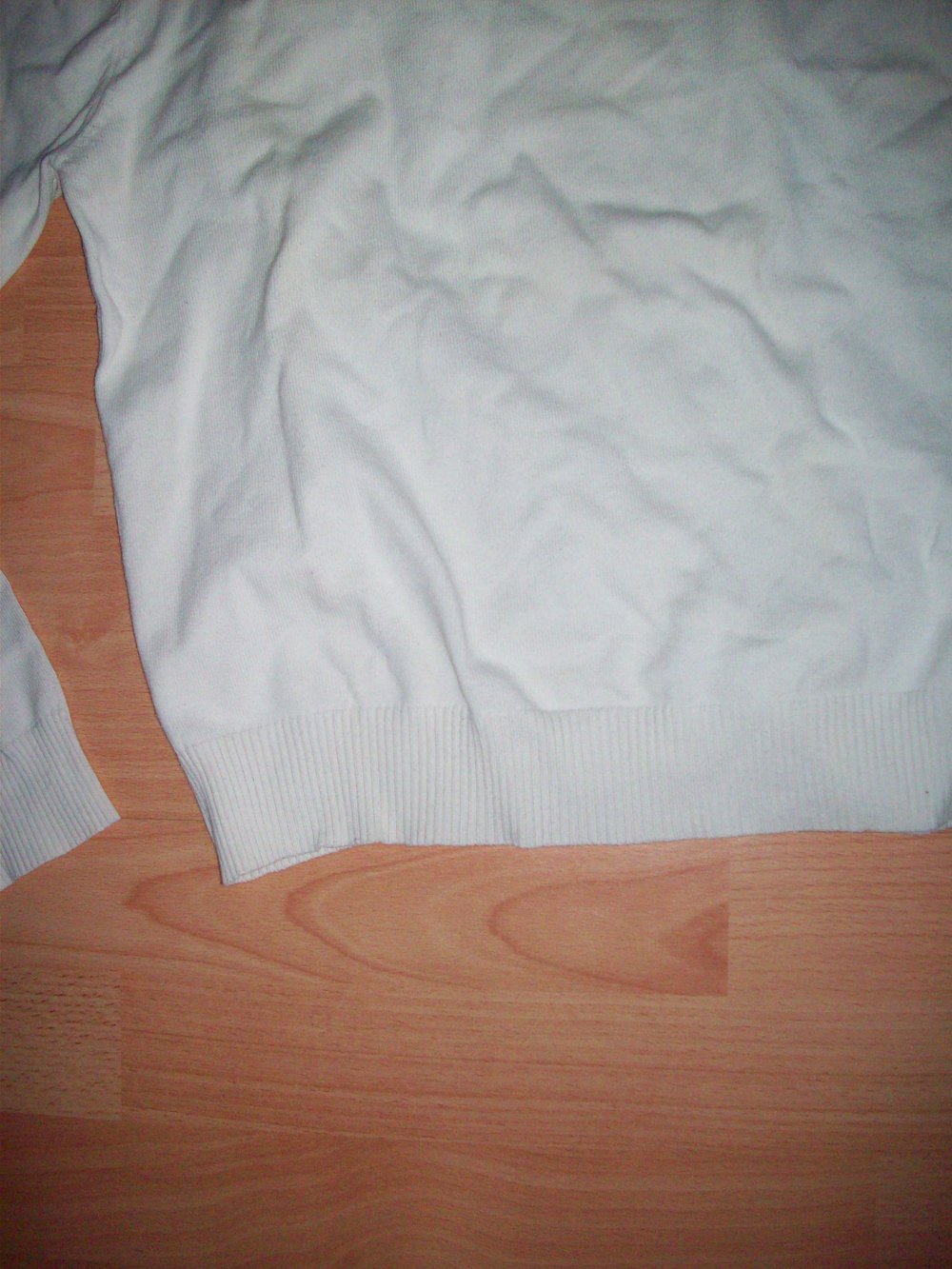 Weißer Strickpullover Rollkragen Pullover, nie getragen, Gr. 32/34, Basic