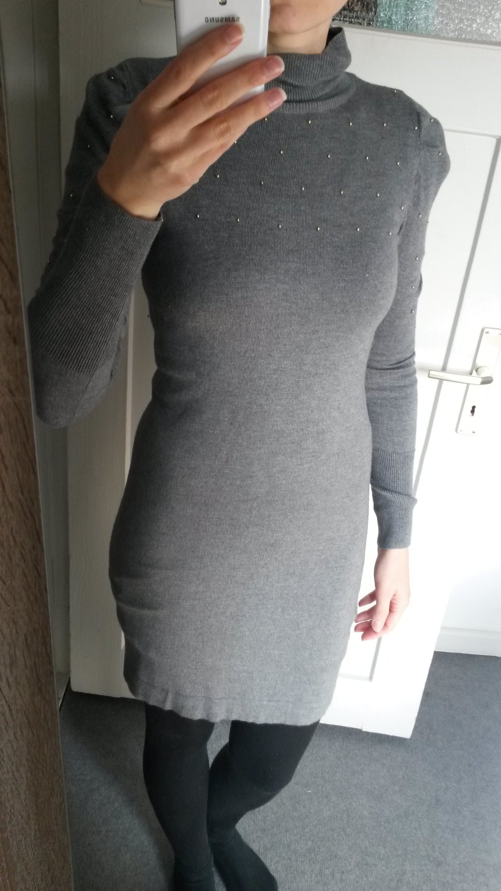Esprit de.corp Kleid mit Perlen