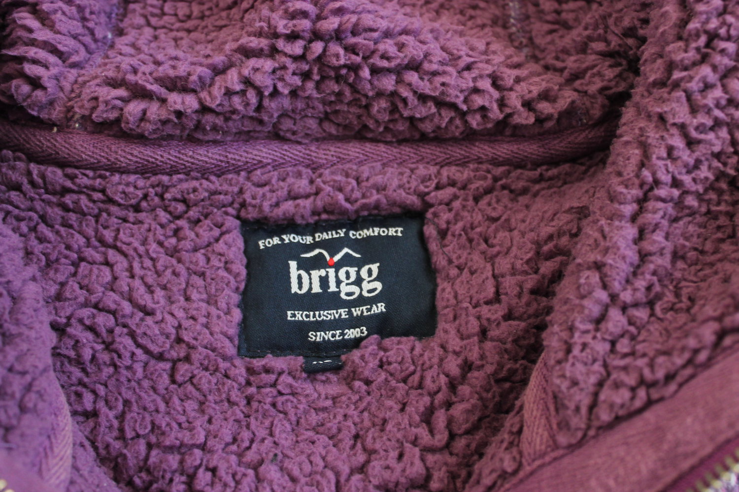 dicke Jacke in Strickoptik, Gr. 46