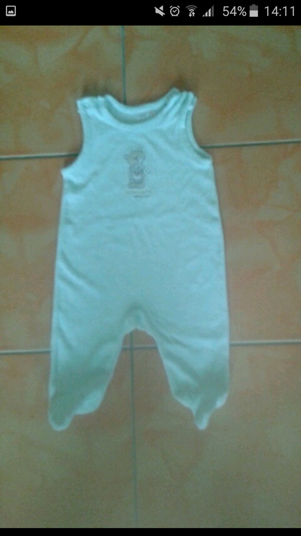 Strampler, nicki, mit Füßen, Gr. 68