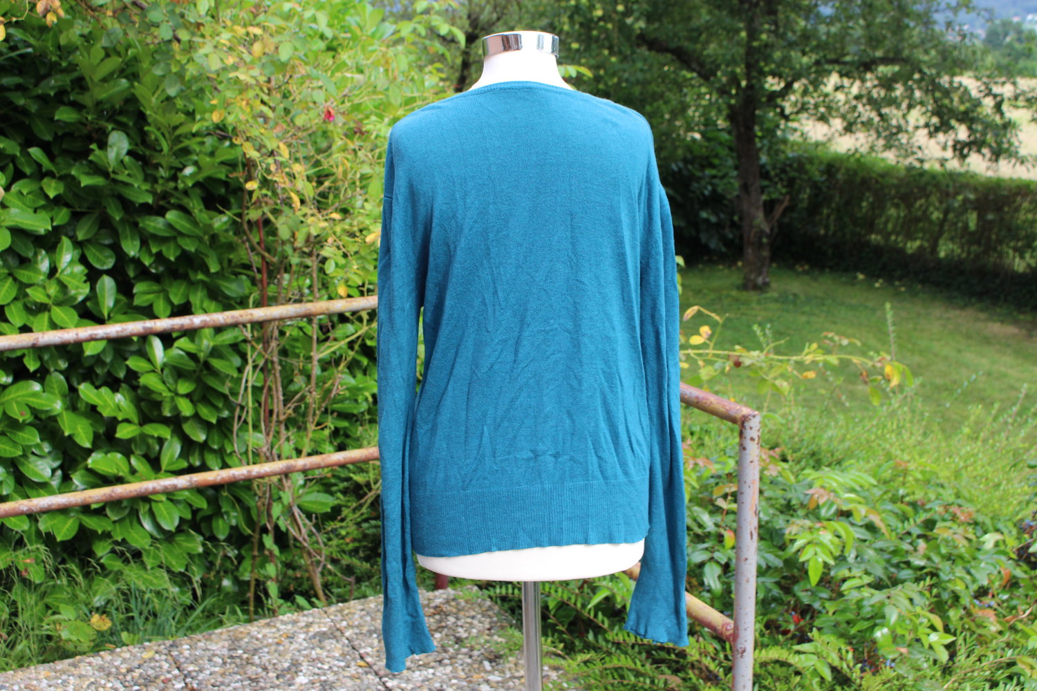 petrol türkisener Cardigan