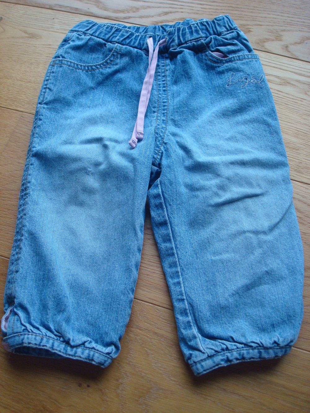 leicht angeraute Hose, Jeans, Thermojeans von H&M LOGG Gr. 80