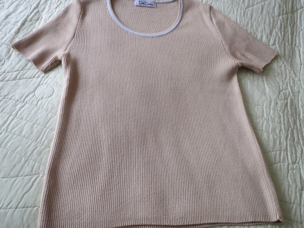 Oberteil/Shirt,beige,Kurzarm