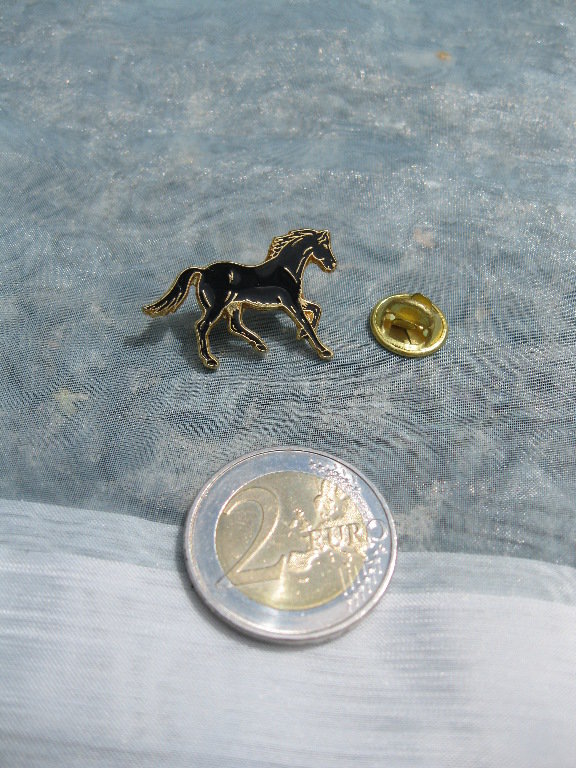 Pferd Anstecker Pin Brosche 