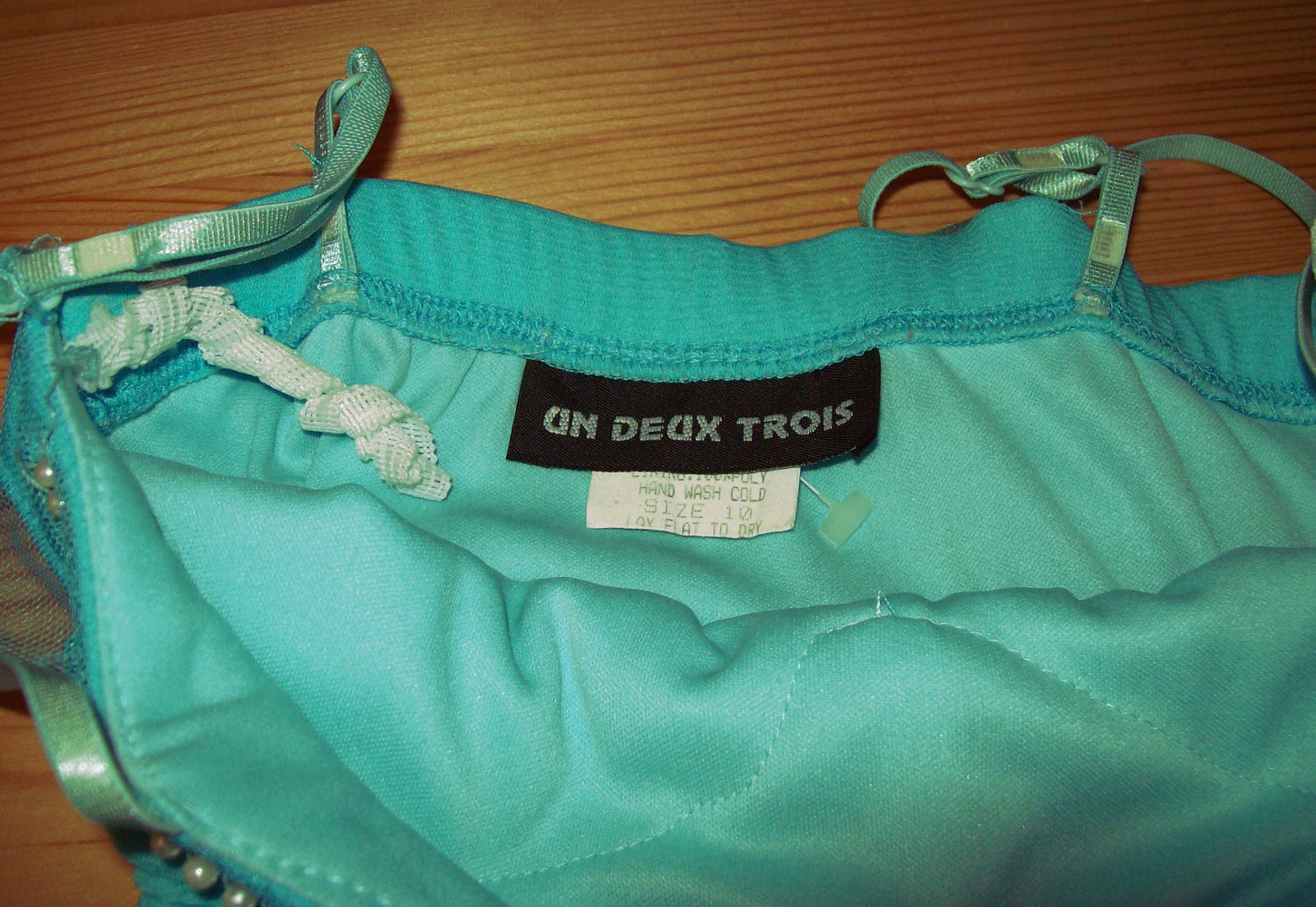 Un Doix Trois/USA- traumhaftes Kleid, Showkleid Gr.10 ca 140