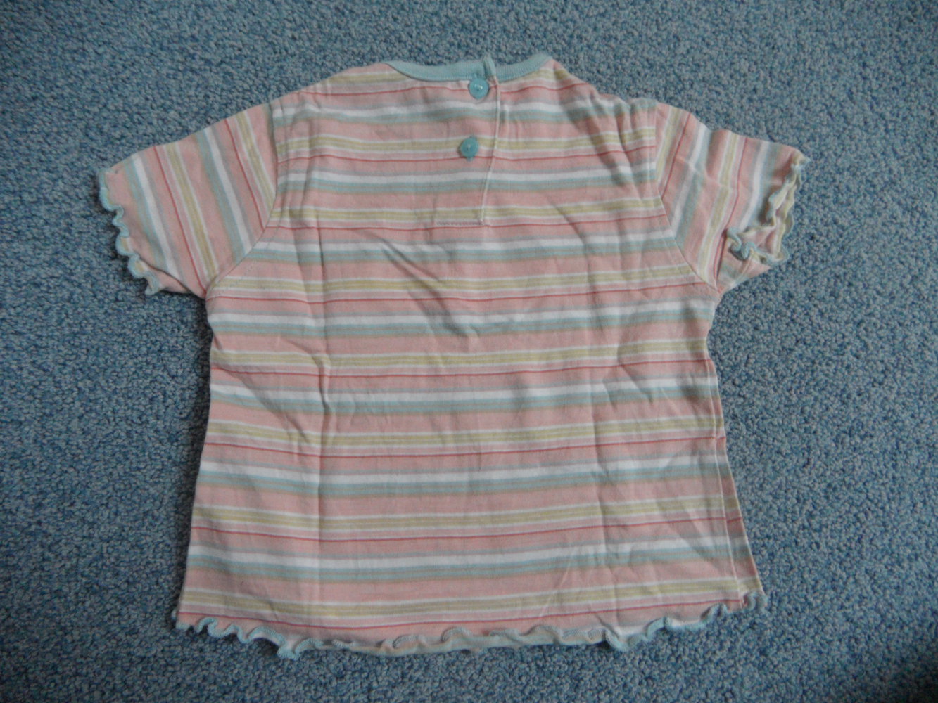 C&A zuckersüßes T-Shirt mit Puppe gestreift