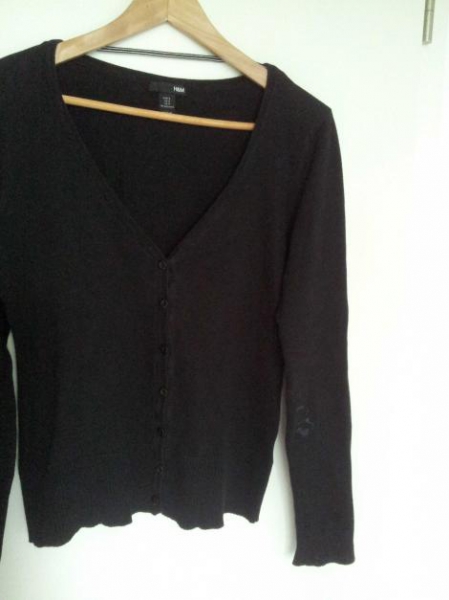 Strickjacke schwarz von H&M