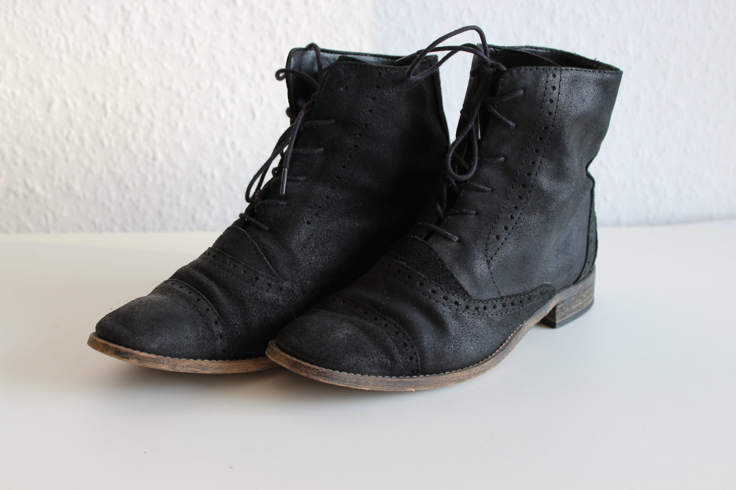 Schwarze Zara Boots