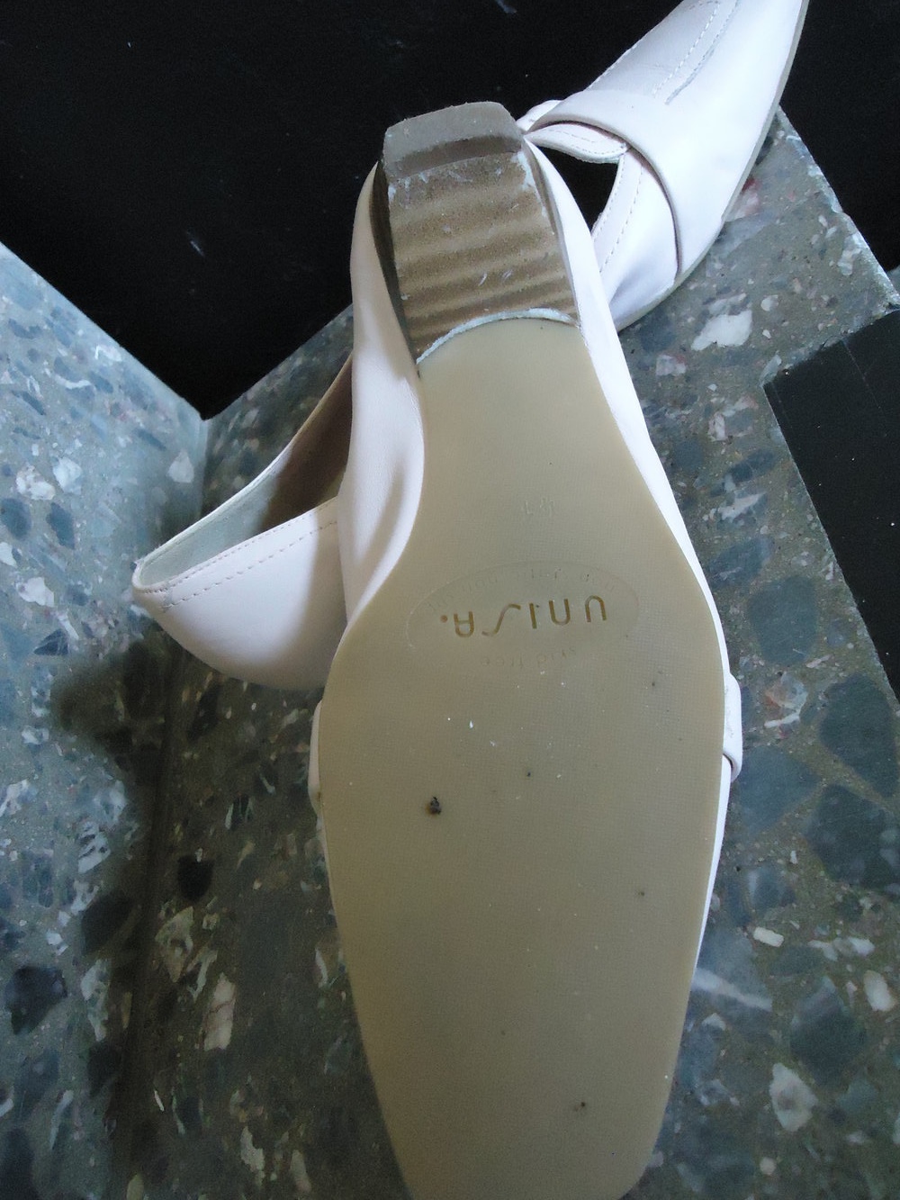 Leder Ballerina in rosa. Hübsch und bequem den ganzen Tag