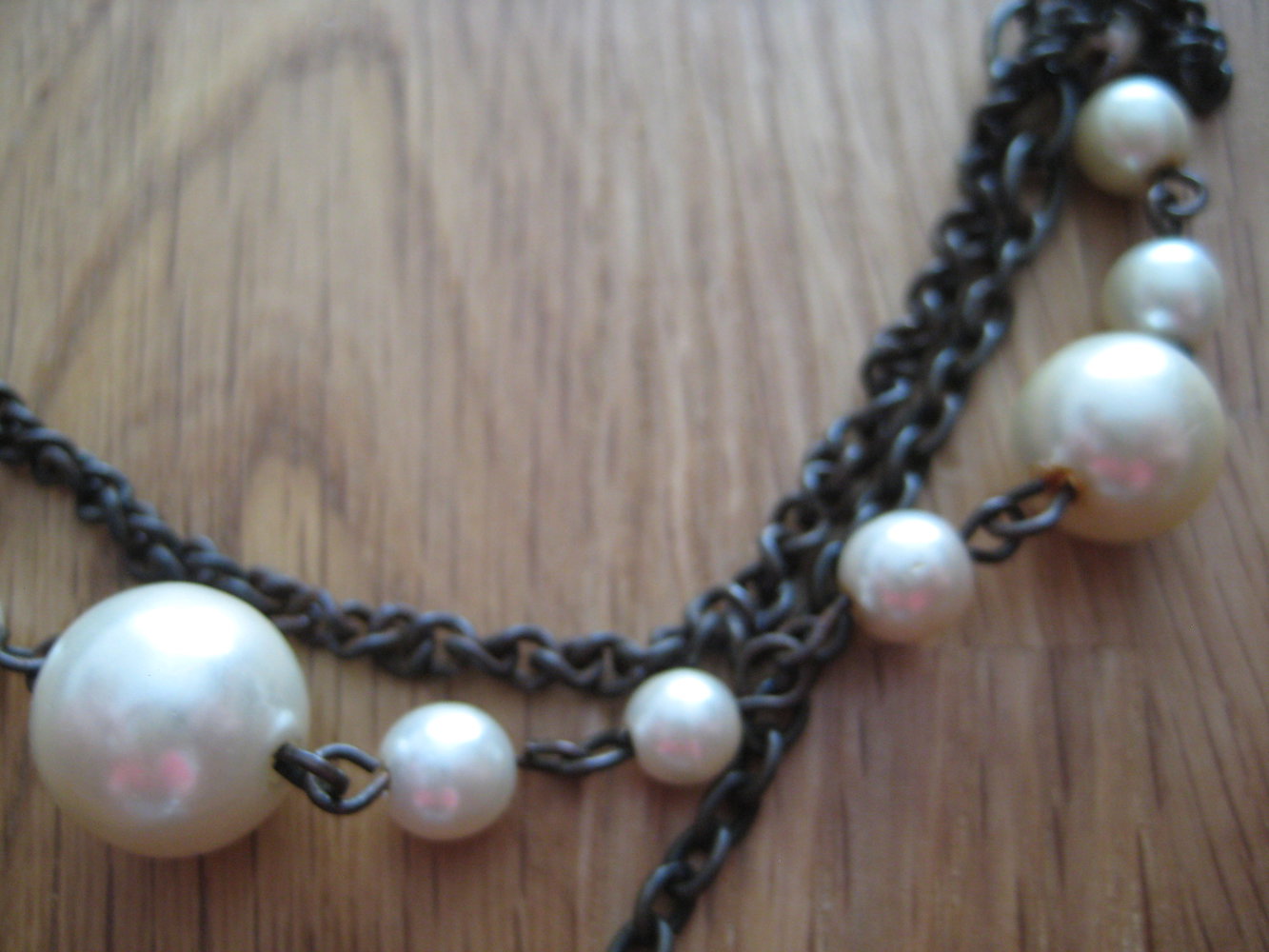 Schönes Schmuckset im Jahrhundertwende Look, Kette und Armband