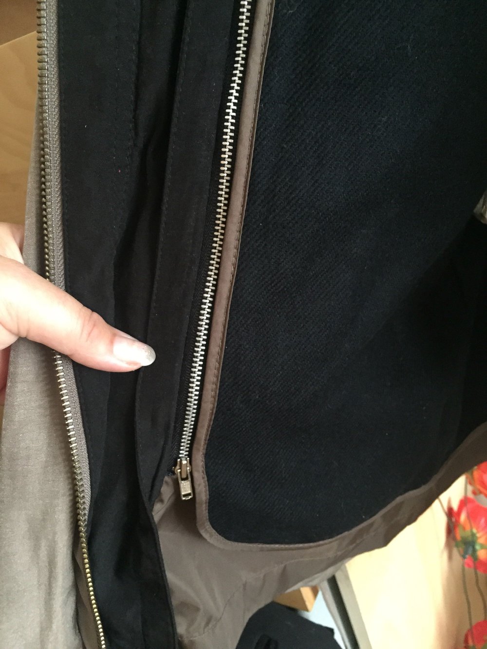 Schöner Parka mit Innenjacke