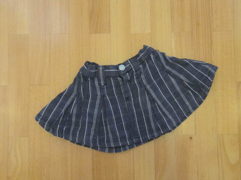 Süßer Rock Gr.80 grau