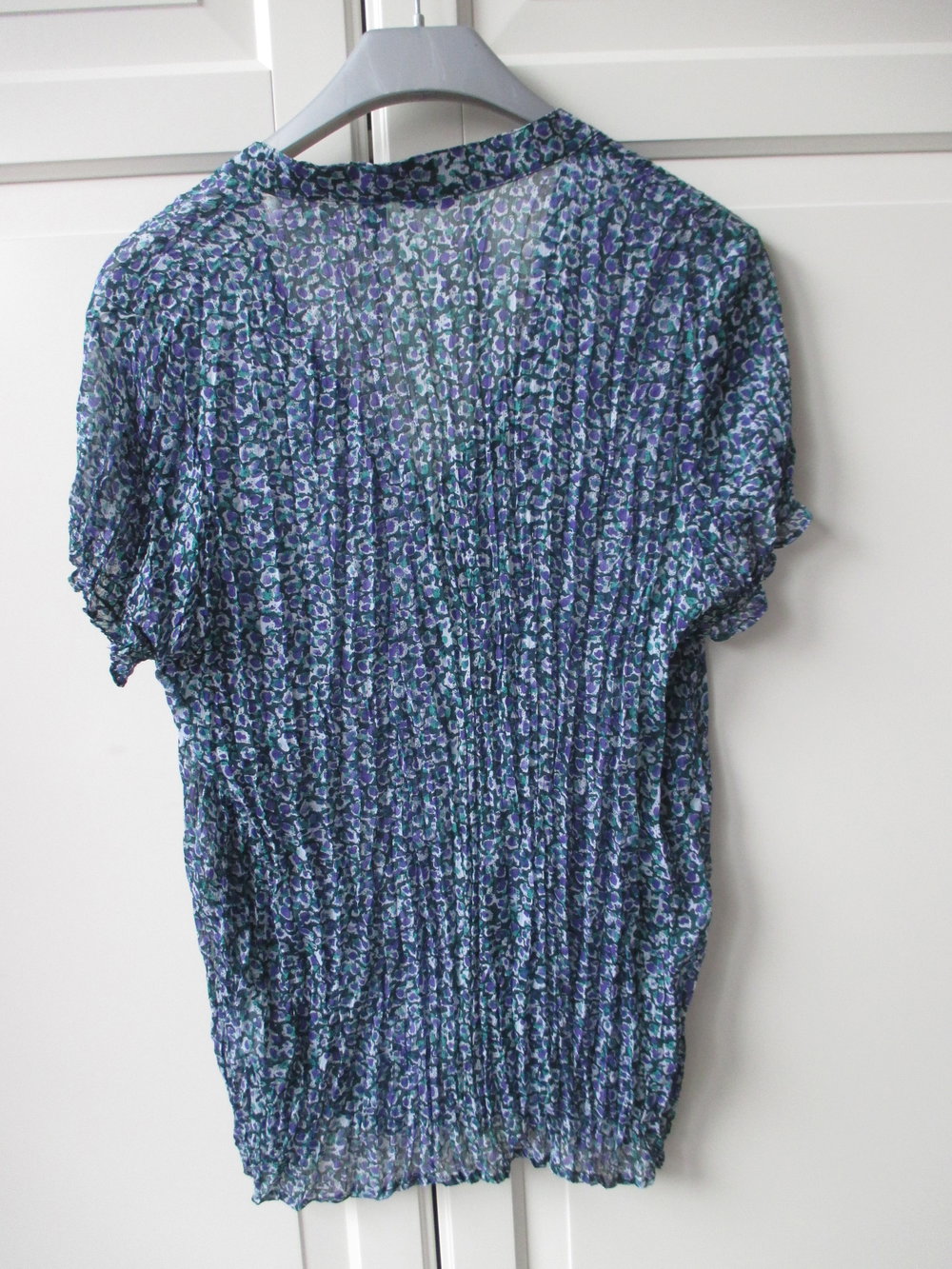 Mexx Tunika, Mille fleurs, Gr. 38, Halbarm, Rüschen