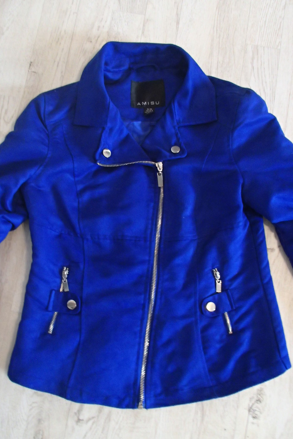 Königsblaue Blazer Jacke
