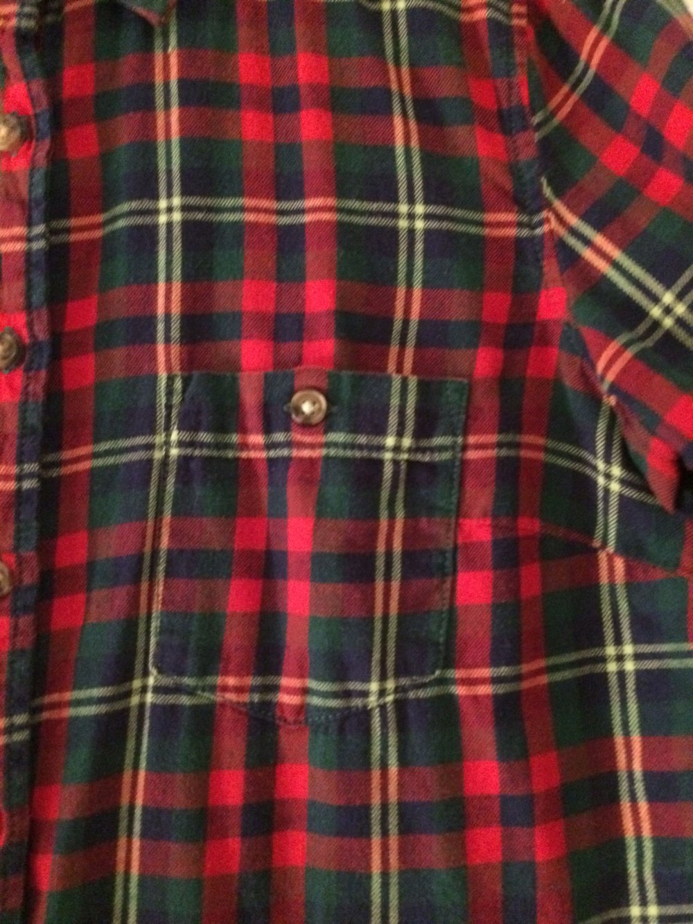 Flanellbluse, kariert 