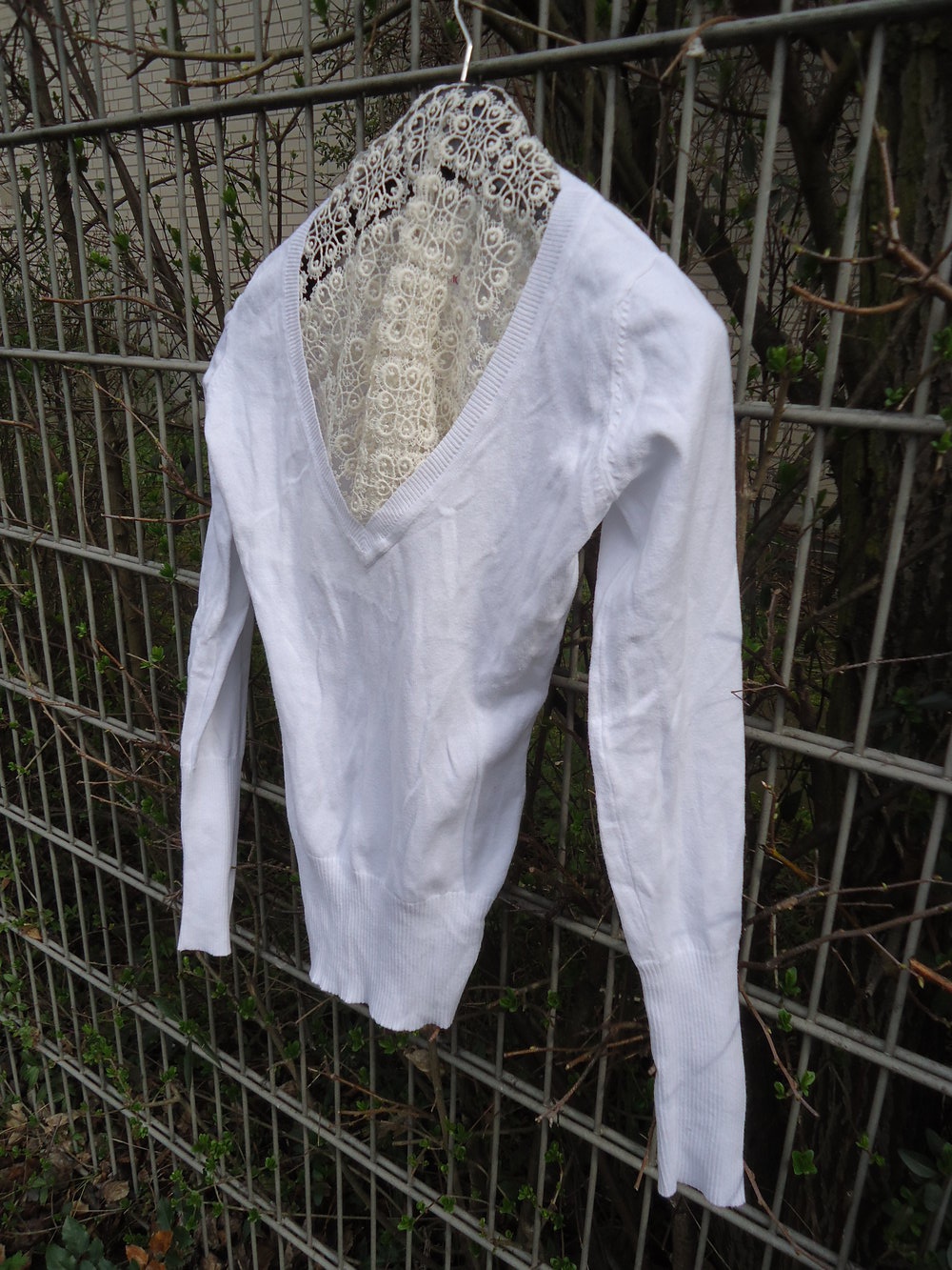 V-Pullover, Weiß von Tally Weijl