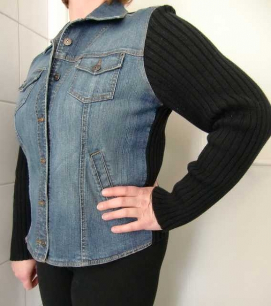 Cecil: Tolle Jeansjacke mit Strick