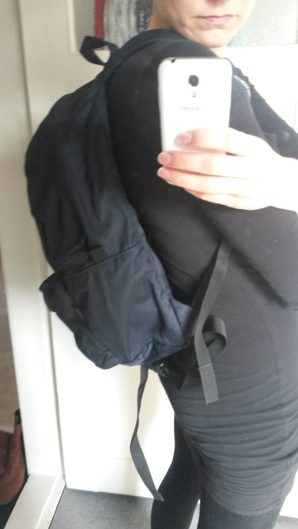 Blauer Rucksack / Daypack