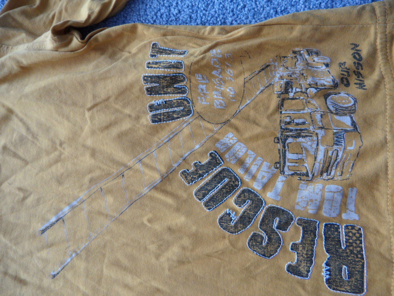 Tom Tailor Langarmshirt Feuerwehr 92/98