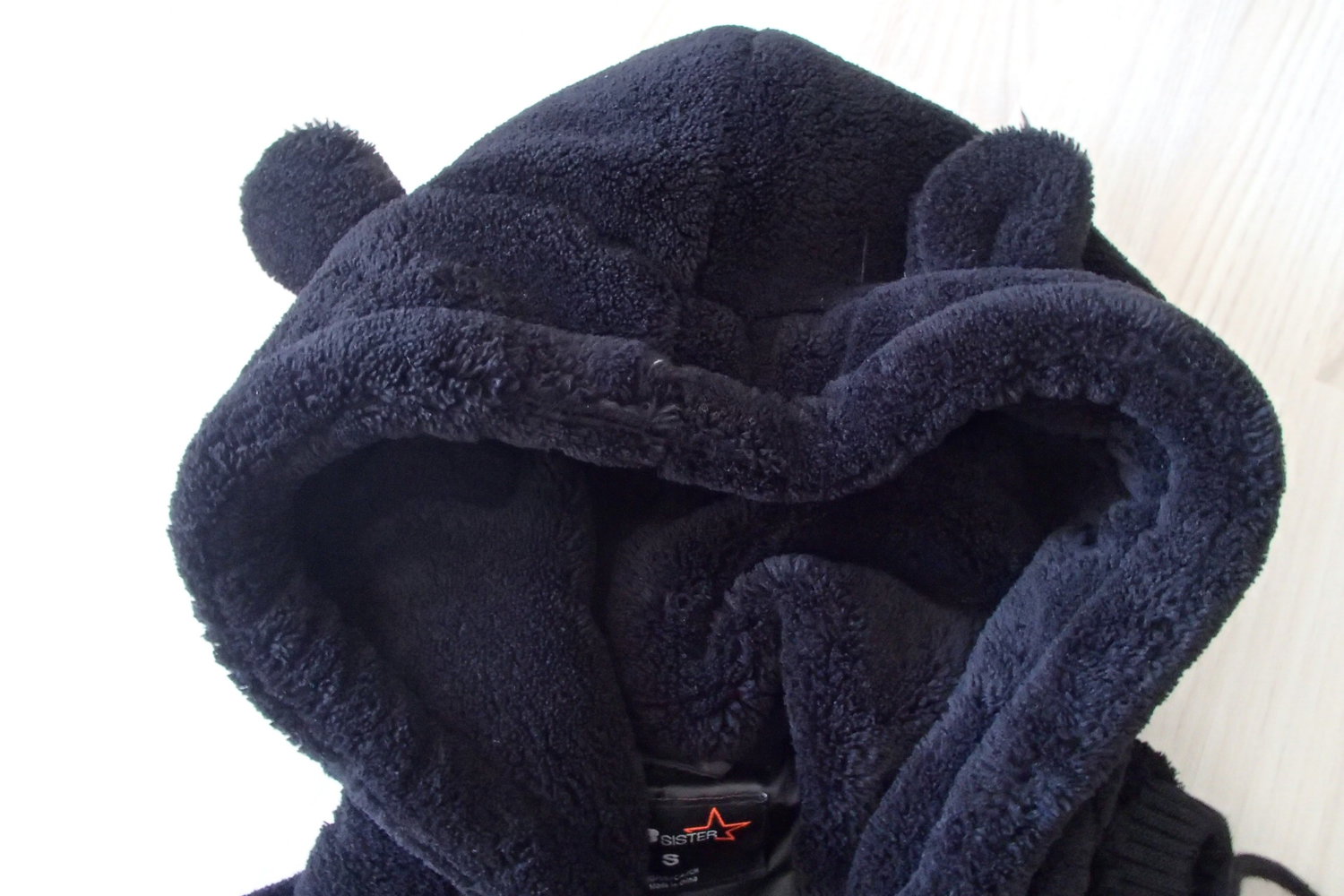 Lolita Teddyweste mit Kaputze