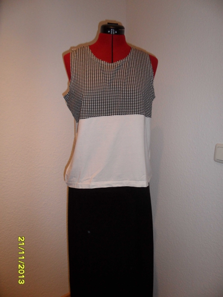 Tanktop in weiß/schwarz Größe L von Modin