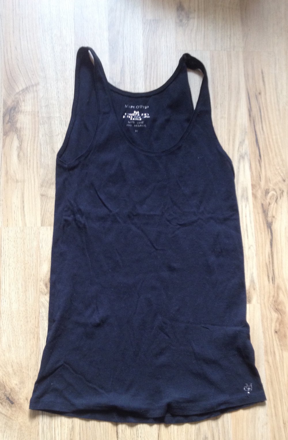 Schwarzes Tanktop von Marc O'Polo 