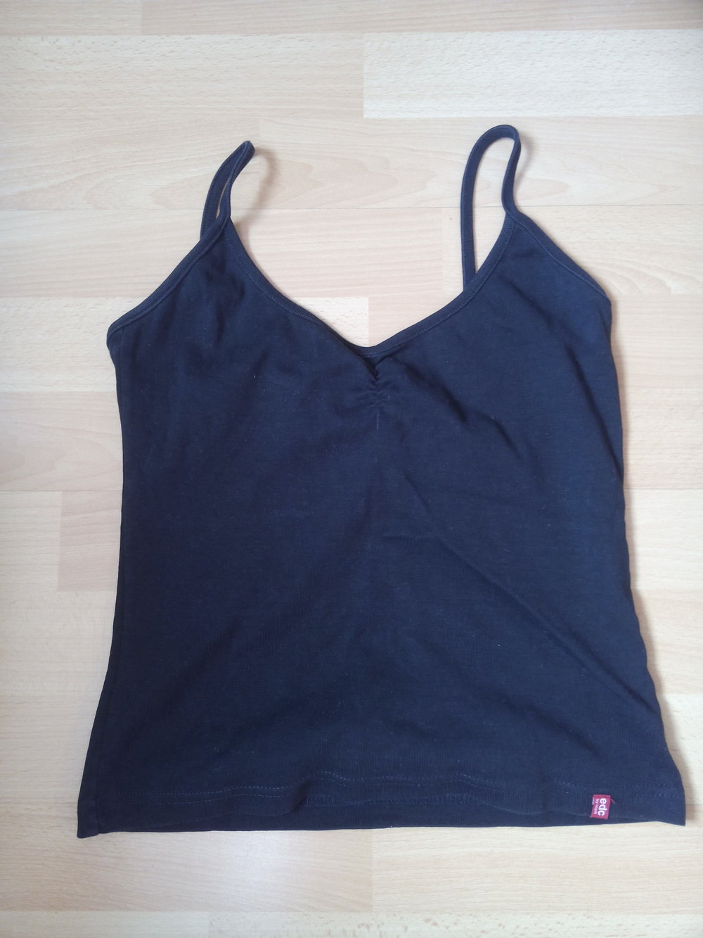 schwarzes Trägertop von edc