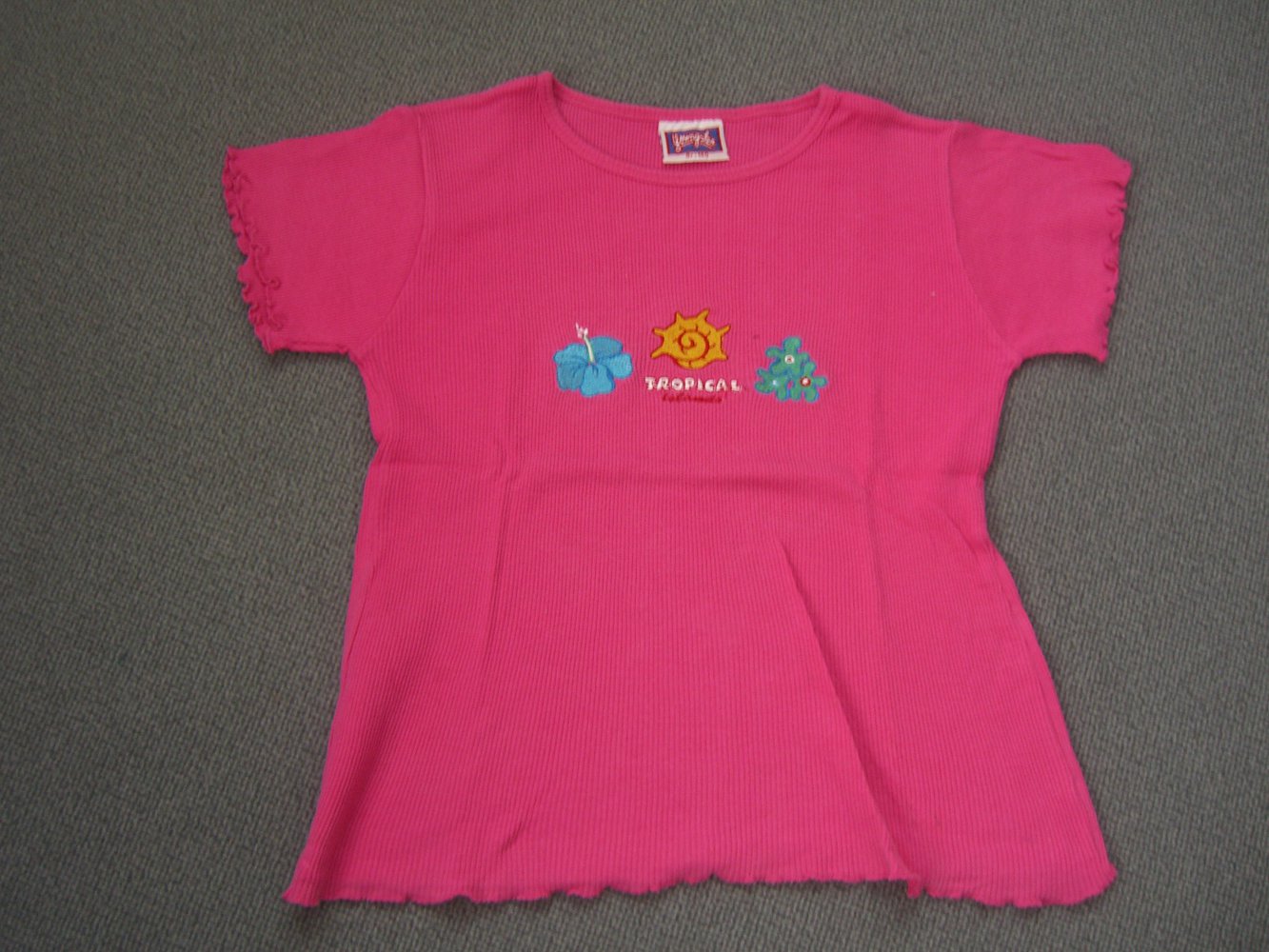 Schönes pinkes T-Shirt