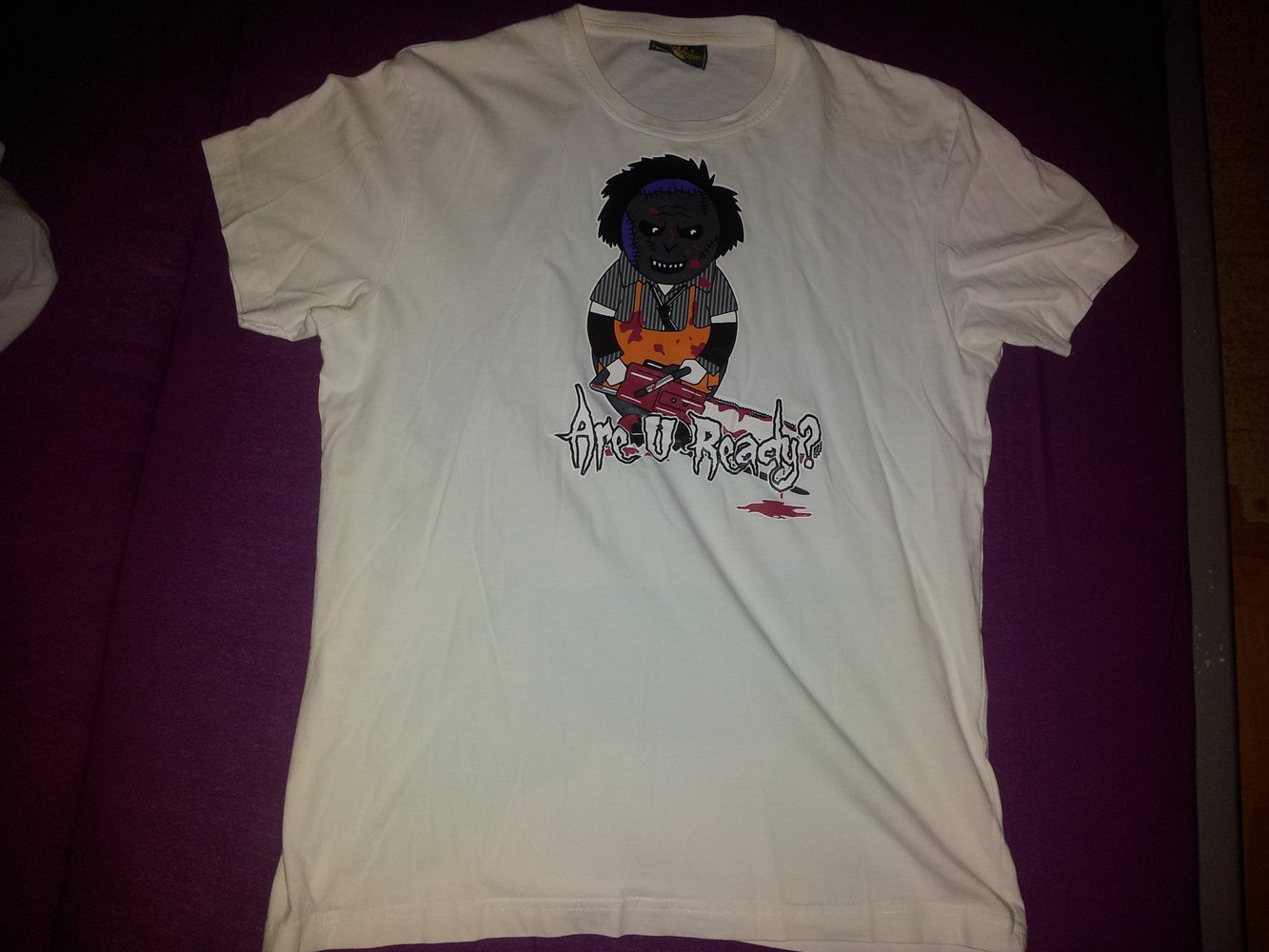 Shirt Little Psychos Leatherface Are U Ready? Fishbone Neu