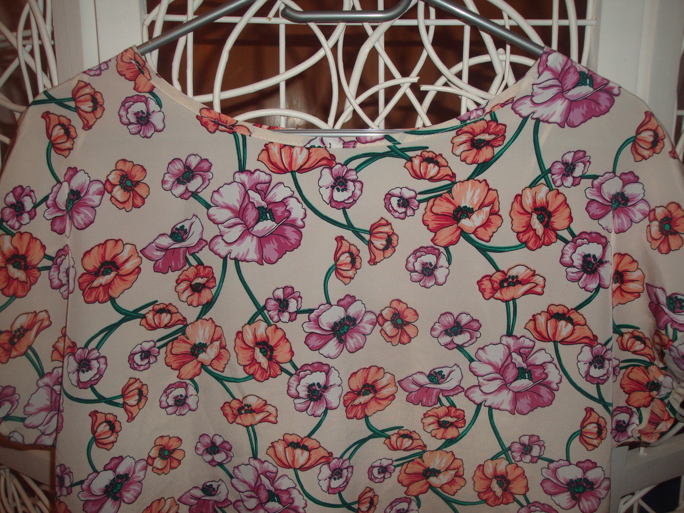 T-Shirt mit Blumenprint