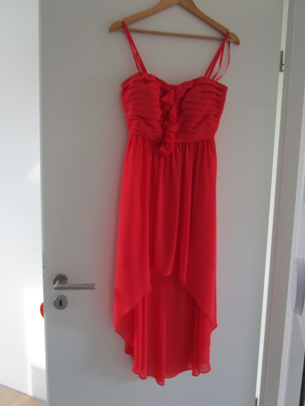 Vokuhila Cocktailkleid Jake*S, koralle, Größe 36