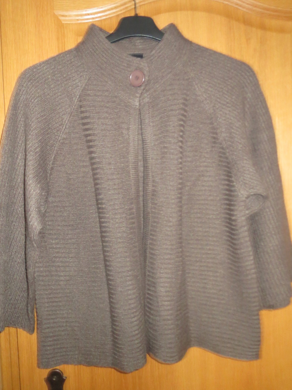 Cardigan, Gr.L, taupe