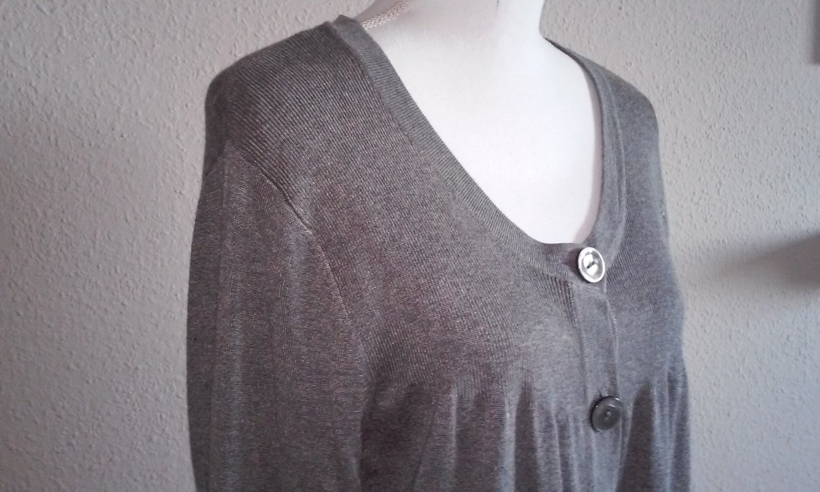 Neu! Damenjacke Wolljacke Strickjacke Swinger Cardigan