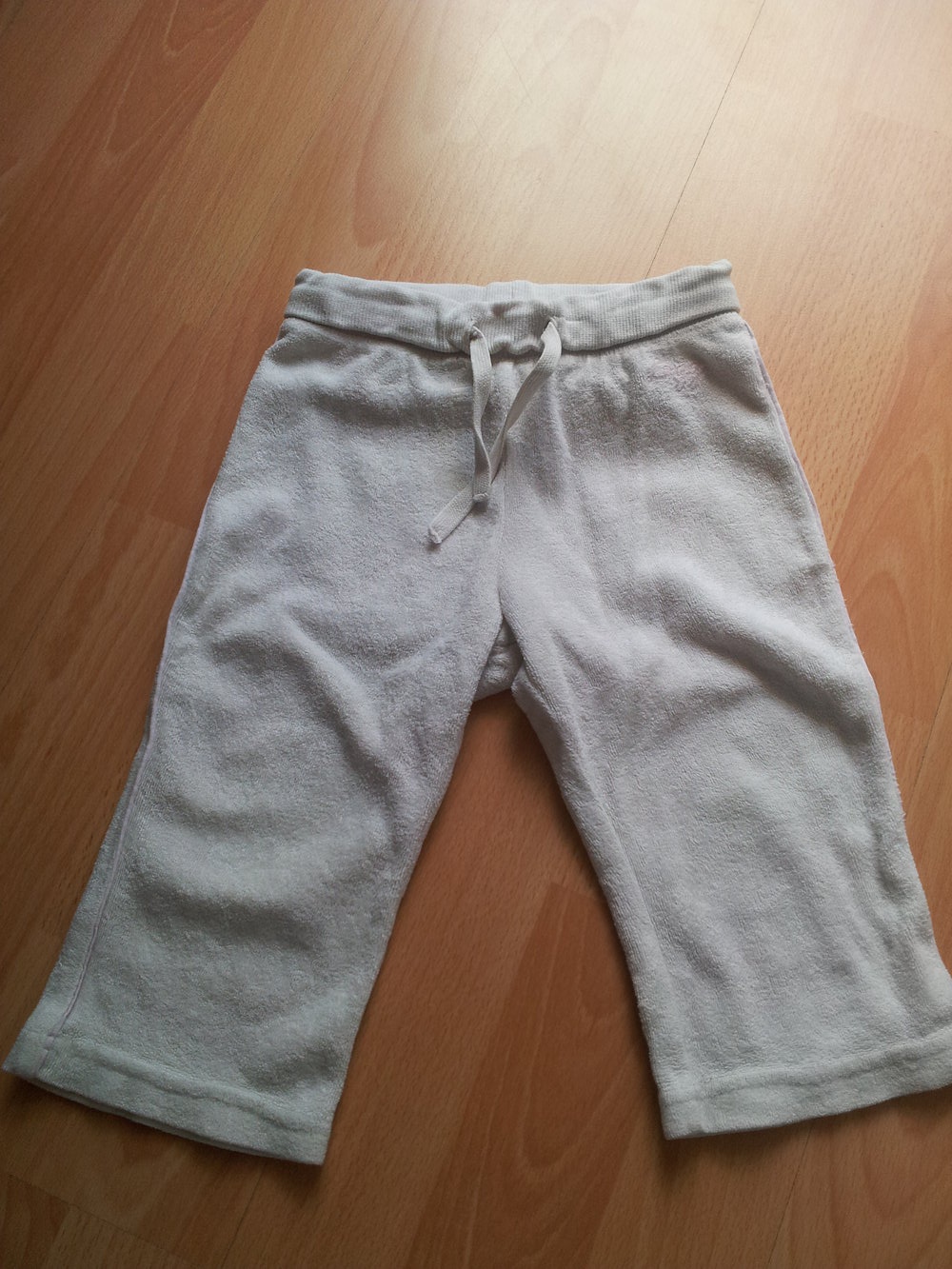 Haushose Schlafhose weiß H&M Gr. 80 