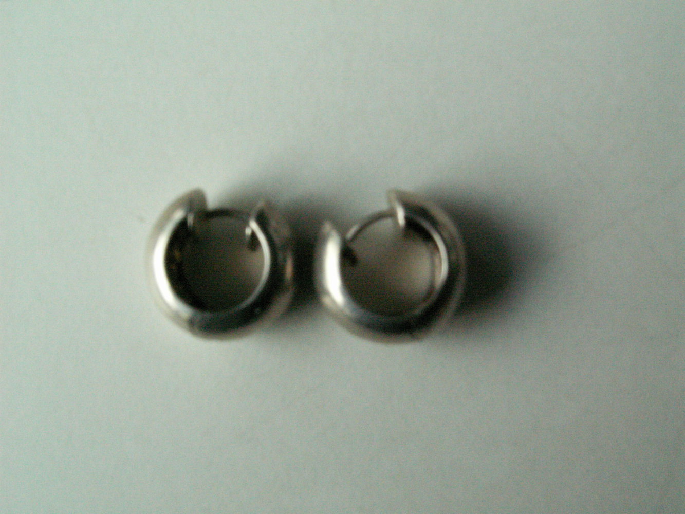 Wunderschöne silberne Creolen aus 925 Sterlingsilber !