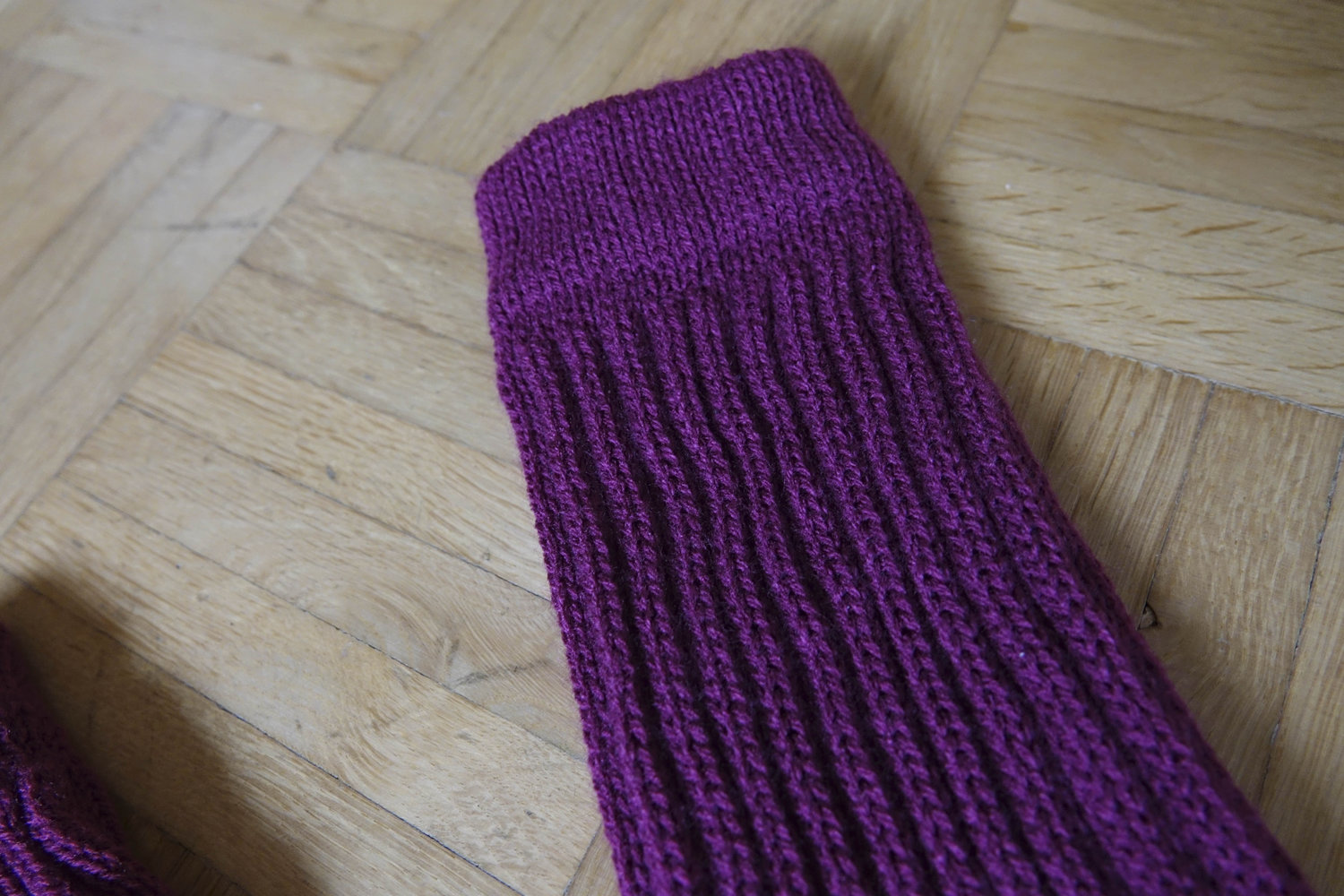 Schöne Pinke Stulpen