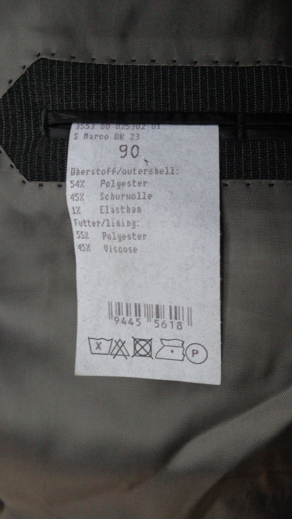 Sportlicher Anzug neu