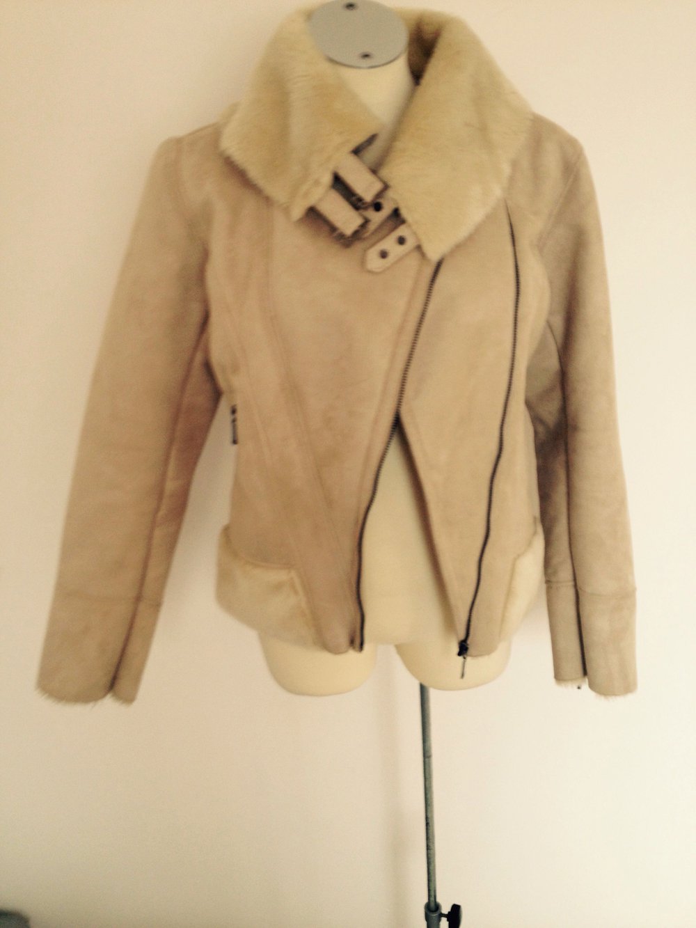 Exclusive Webpelzjacke Lammfelloptik 