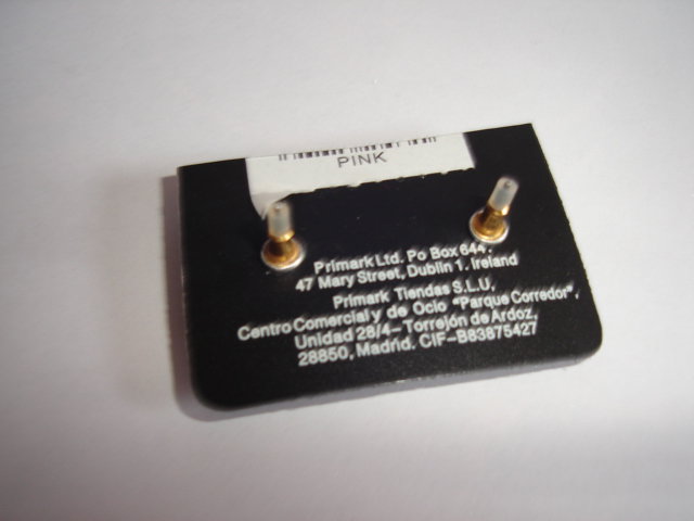 Primark Blumen-Ohrstecker Nude Apricot 