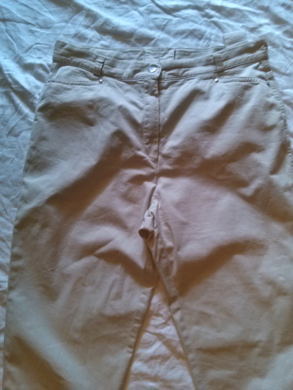 Tolle beigefarbene Jeanshose von Zerres Gr. 46