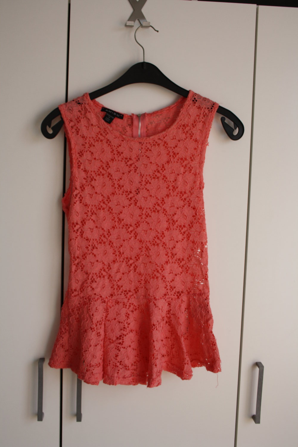 * Top Spitze pink korall