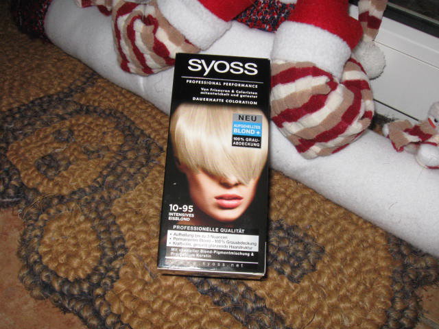 *** Dauerhafte Coloration Intensives Eisblond SYOSS ***