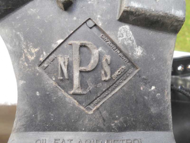 Uni Springerstiefel NPS Stahlkappe Schwarz Größe 5 (38?)