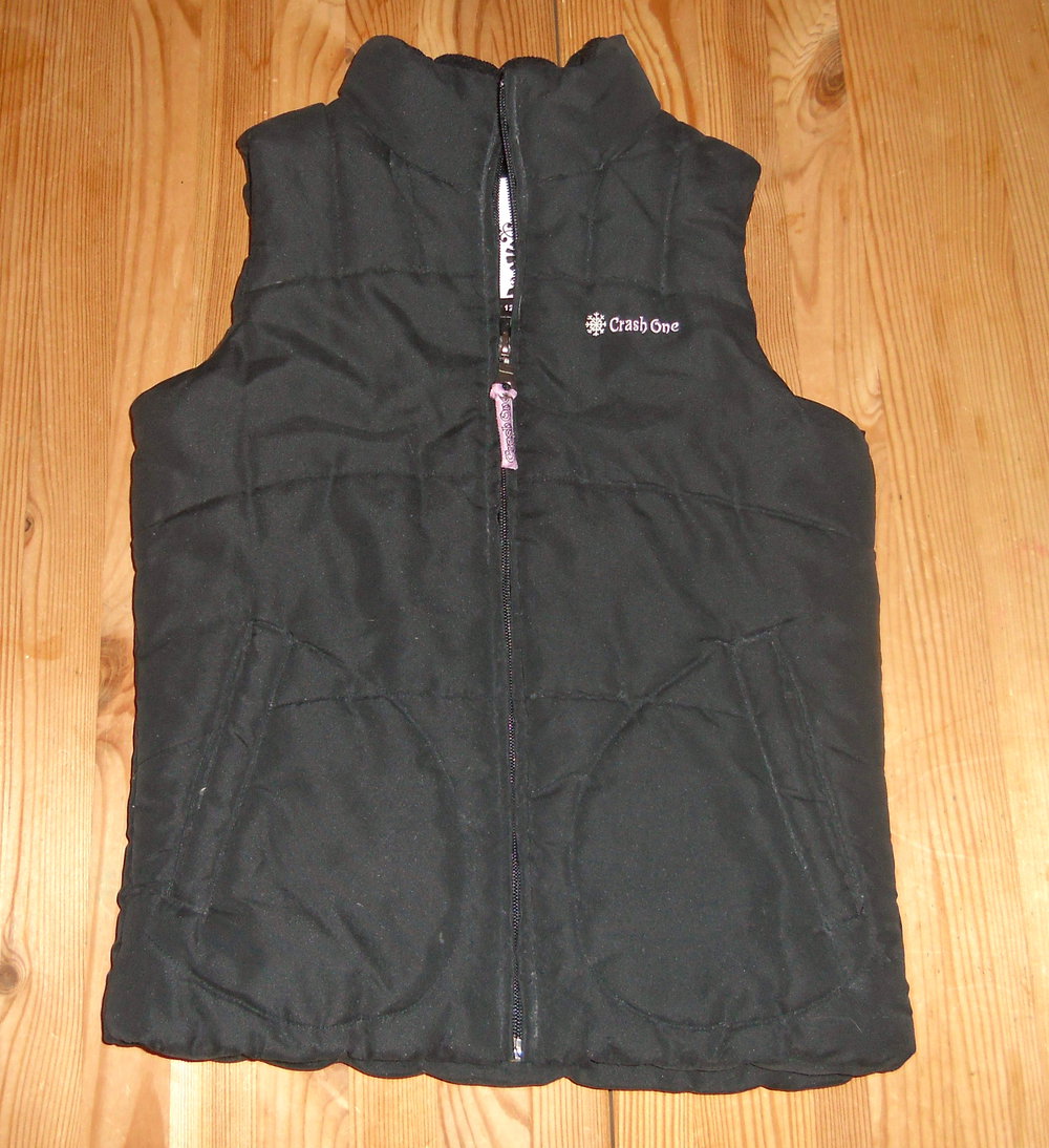 Crash one- schöne wattierte- Outdoor-Weste Gr.128  