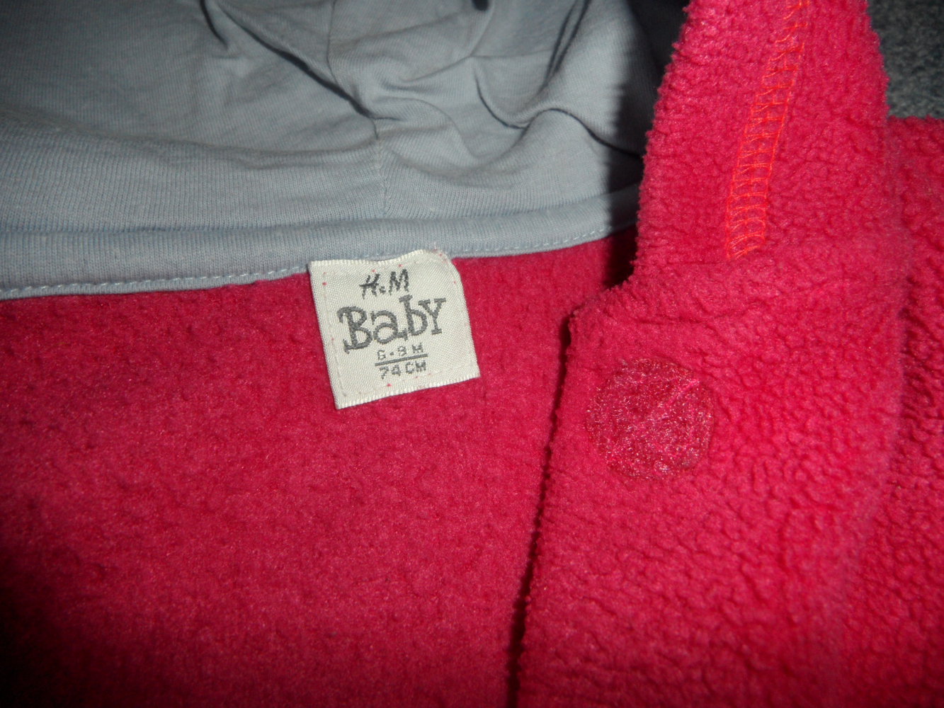 Kuschel Fleecejacke H&M