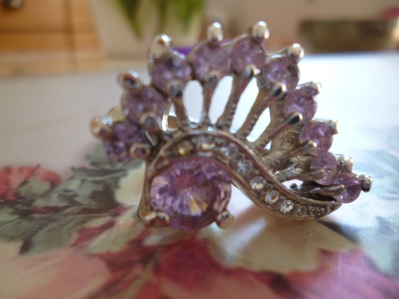 Statement Ring Princess neu L