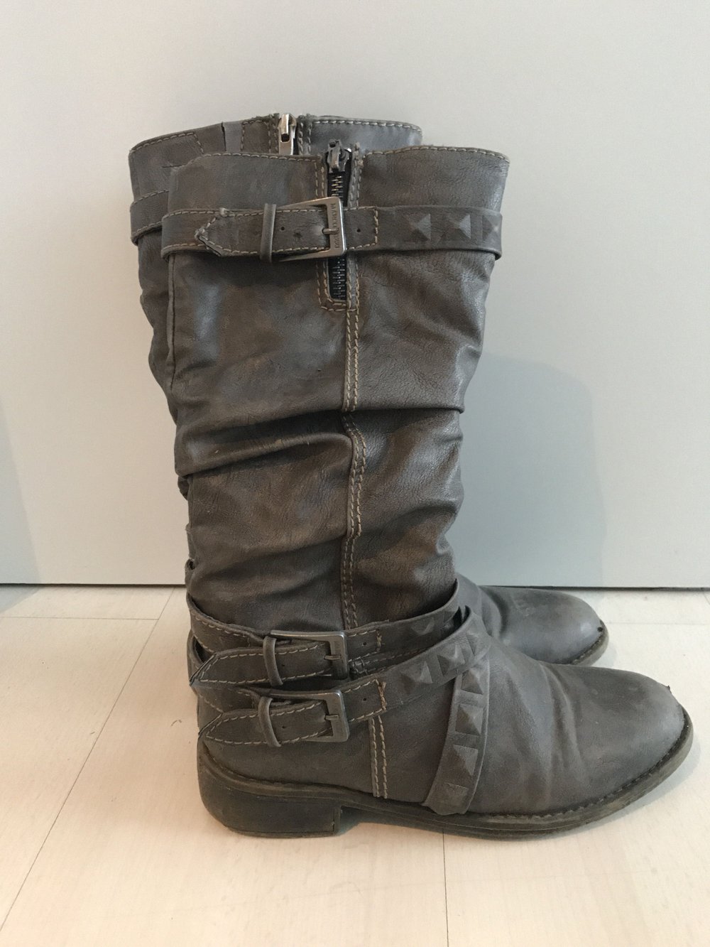 verkaufe Stiefel mit Fell von Marco Tozzi