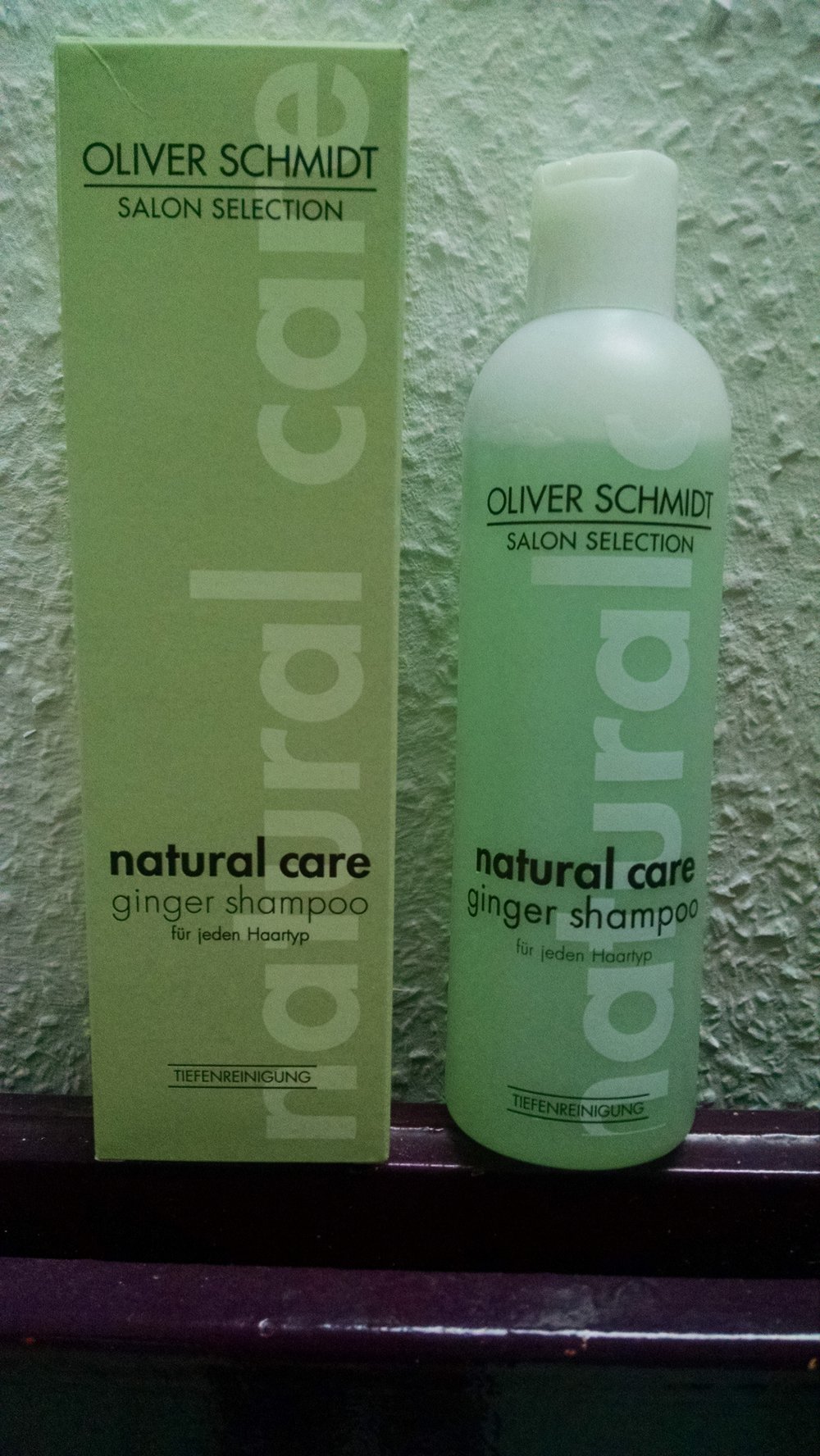 Natural care ginger shampoo 2x benutzt